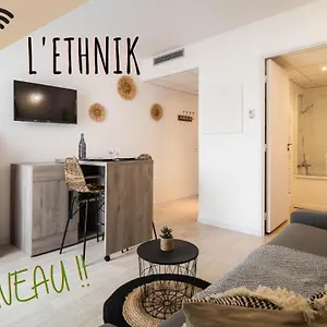  Apartamento L'ethnik--studio Confort--clim--parking--wifi